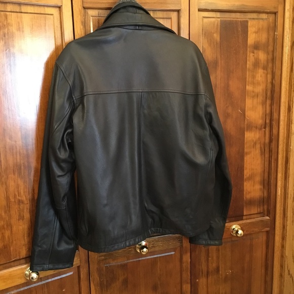 Man’s leather jacket - Picture 3 of 8